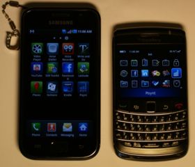 Blackberry vs Samsung