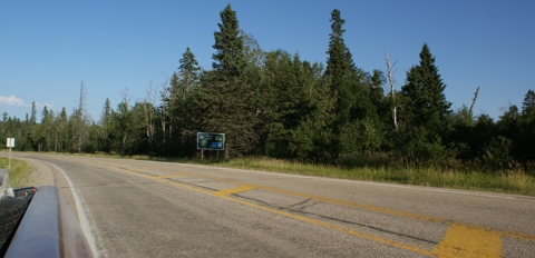 Moon Lake Trail road access