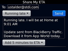BlackBerry Traffic Apps