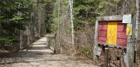 Spruce Bog Boardwalk entrance