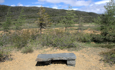 Benh in Tablelands in Gros Morne National Park 