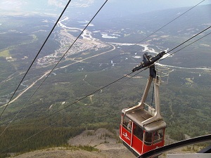 Whistler's Mountain outside Jasper AB