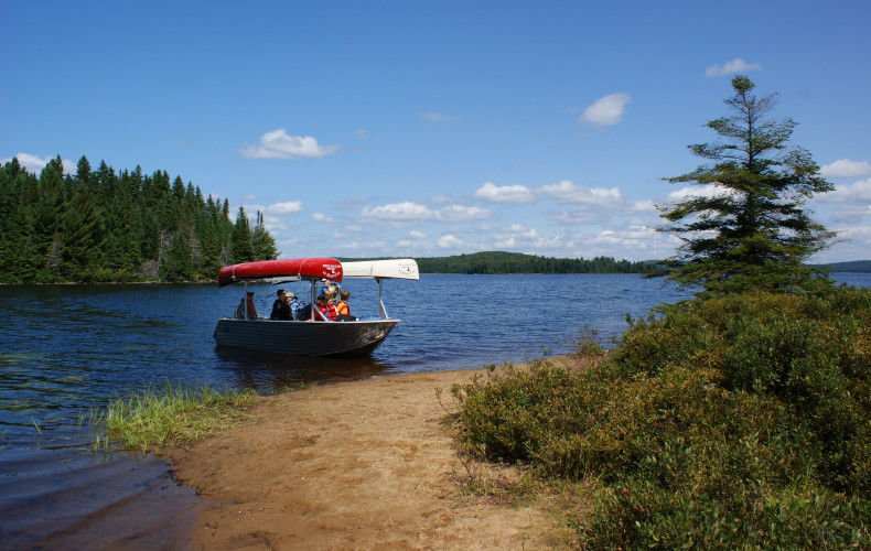 Heilstorm Creek water taxi drop off