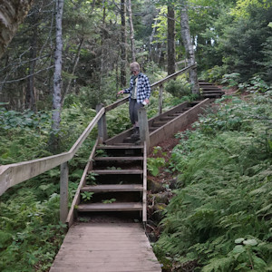 Stairs to Balancing Rock