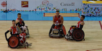ParaPan Games Wheel Chair Rugby 