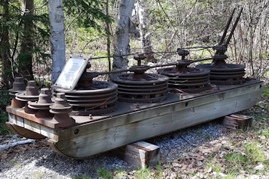 Marten River Historical Logging Camp break