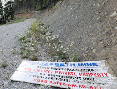 Elizabeth Mine Exit 