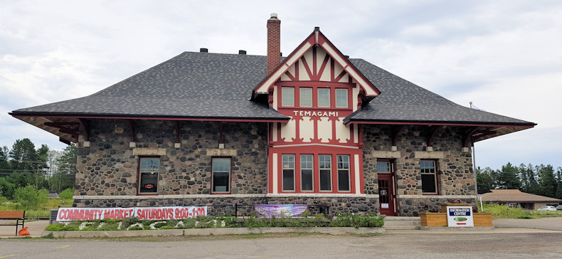 Temagami Train Station and Community Market 