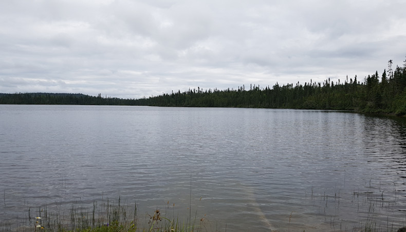 Lake on way to Armstrong