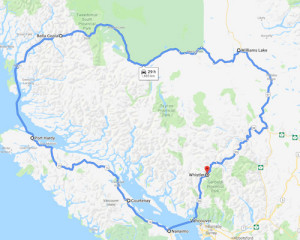 Round trip from Whistler, Bella Coola, Vancouver Island to Whistler in Summer 2019 