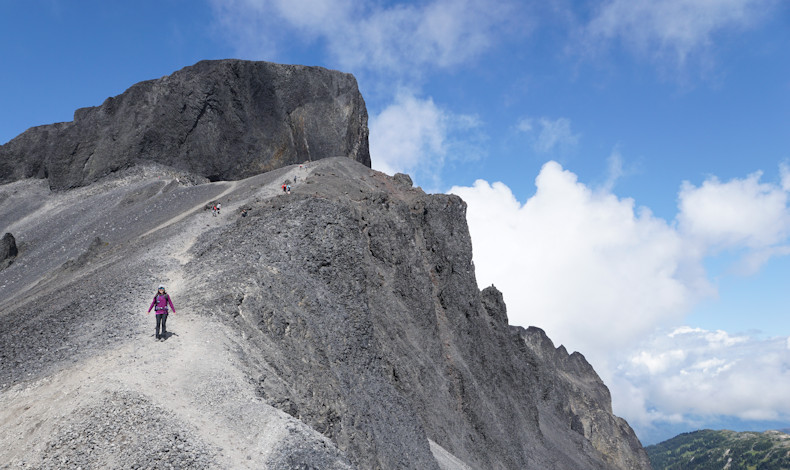 Below the Black Tusk