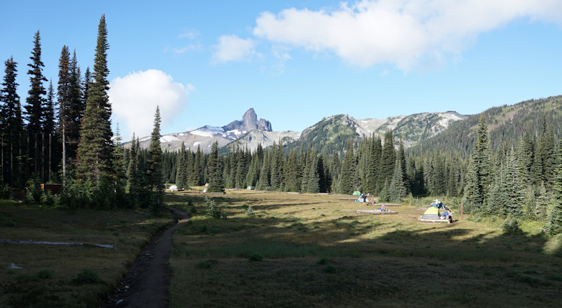 Helm Creek Camp site