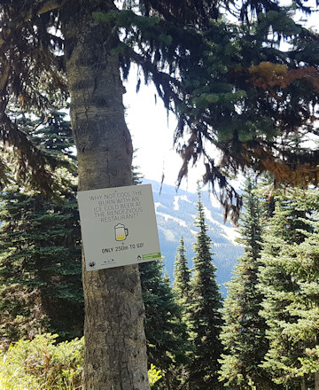 Blackcomb Ascent Trail close to the end