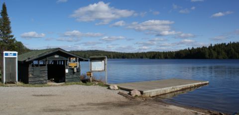 Cache Lake boat launch