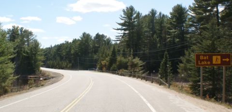 Bat Lake from Highway 60