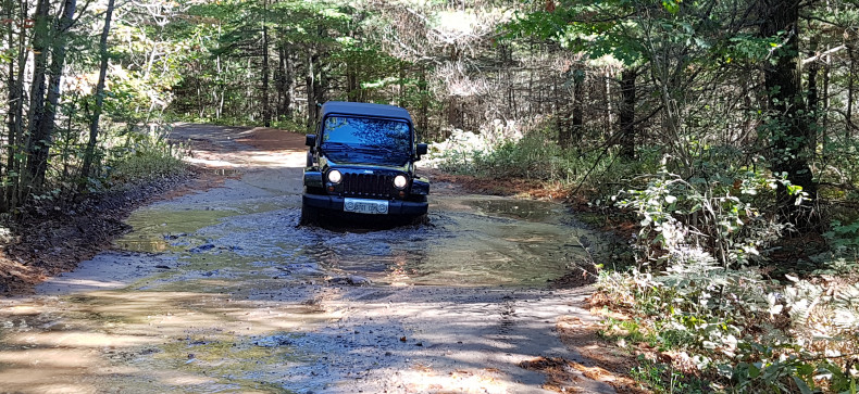 Ardbeg trail is wet