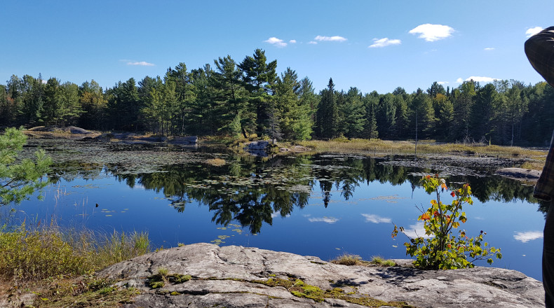 Lake on Ardbeg trail