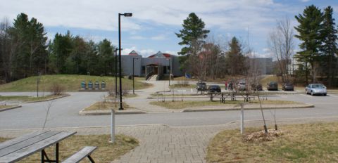 Visitor Center parking