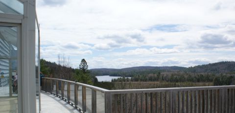 Visitor Center lookout platform