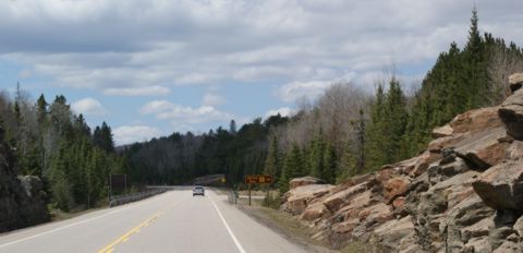 Spruce Bog Boardwalk access from hwy 60