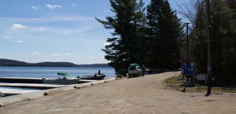 Smoke Lake boat ramp