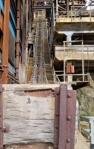 Britannia Mine lift