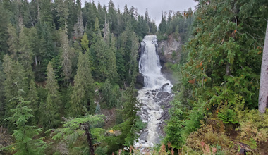 Alexander Falls near Whistler BC 