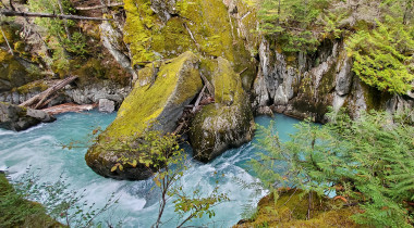 Cheakamus River near Whistler BC 