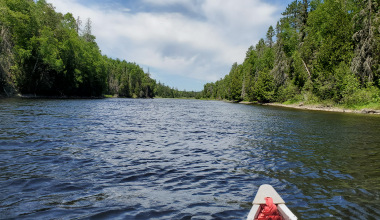 Canoe trip on the Montreal River 