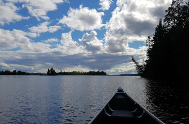 Magic sparkle of Lake Temagami 