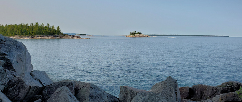 View over Lake Superior 