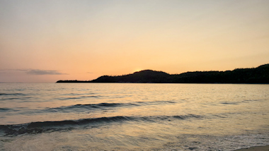 Old Woman Bay sunset 