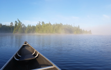 Early morning on Lake Temagami 