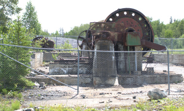 Stone Crusher at Cart Lake Tailings 