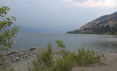 Smokey Air over Okanagan Valley 