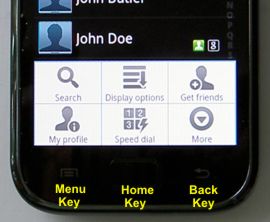 Android keys 