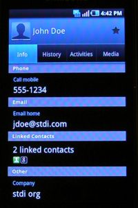 Unlink a contact 