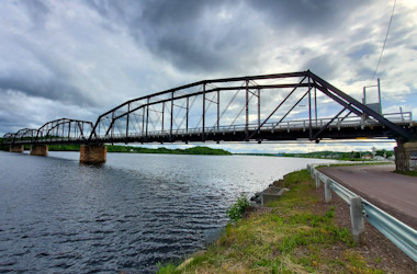 Trestle in Bishop's Falls Newfoundland 