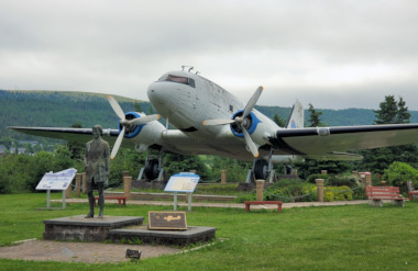 Amelia Earhart in Harbour Grace