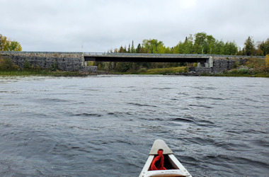 Heading to the boat launch