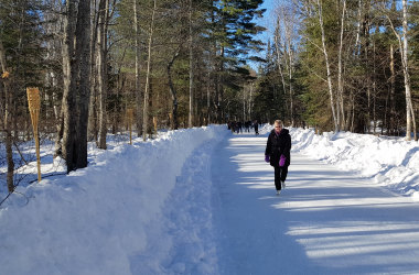 Skating at Arrowhead Provincial Park
