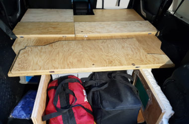 Sleeping Platform in the Jeep JK V2