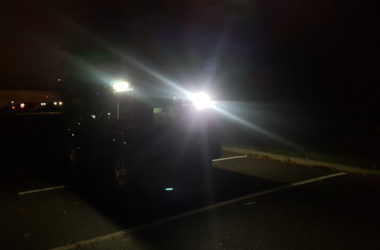 More light around the Jeep